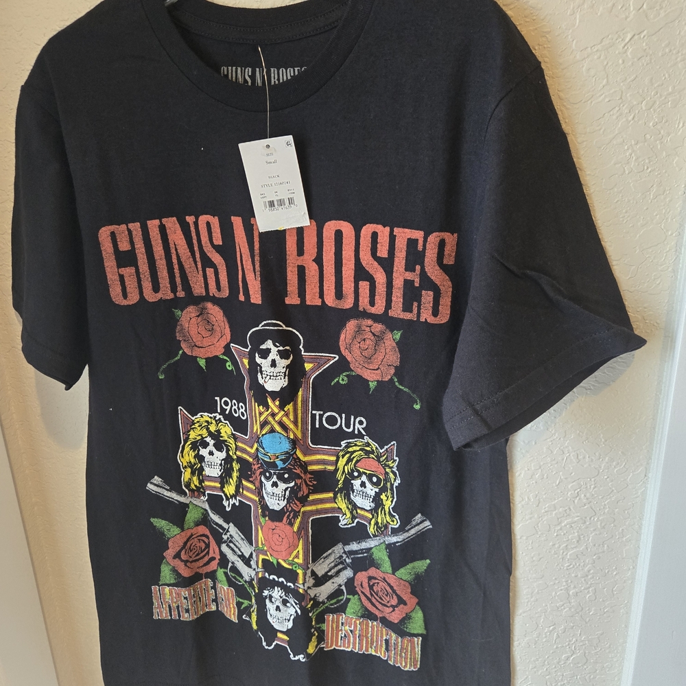 Black Graphic Mens T-Shirt
